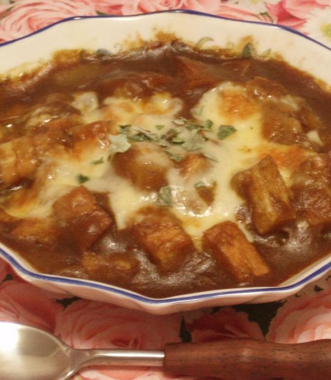 簡単！パンの耳 De カレーグラタン by わ～い、出来たよ