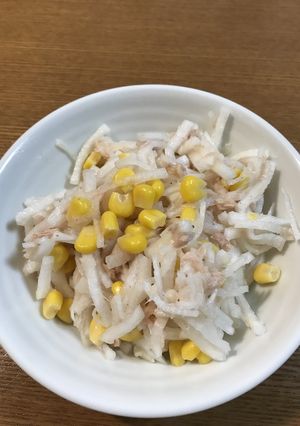 大根とツナのサラダ-レシピのメイン写真