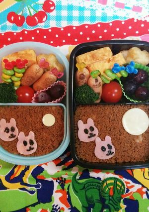 幼稚園(年中)双子のお弁当16-レシピのメイン写真
