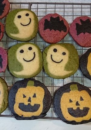 アイスボックスクッキー～ハロウィン～-レシピのメイン写真