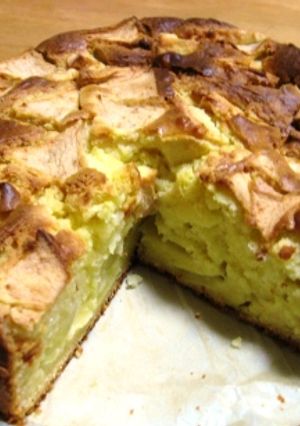 超簡単！りんごチーズケーキ♪-レシピのメイン写真