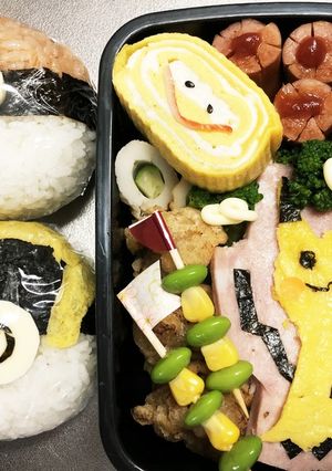 息子弁当♪キャラ弁 ミミッキュ!-レシピのメイン写真