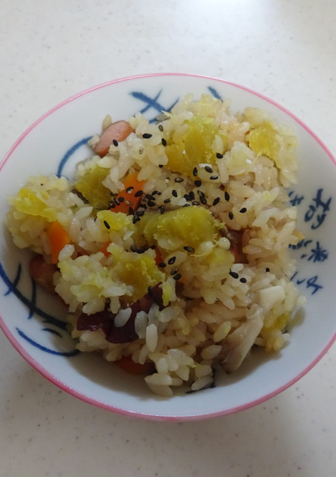 さつまいもの炊き込みご飯-レシピのメイン写真