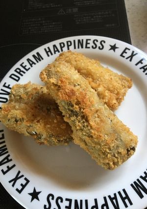 ナスの明太ポテト挟み揚げ-レシピのメイン写真