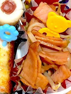お弁当に☺ハムともやしのバター醤油炒め♡-レシピのメイン写真