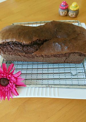 簡単スポンジケーキ(ココア)-レシピのメイン写真