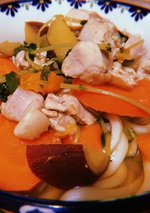 簡単！手軽！☆秋野菜味噌煮込みうどん☆-レシピのメイン写真