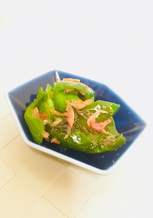 簡単5分！無限ピーマン　常備菜OK-レシピのメイン写真