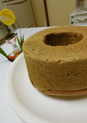 簡単コーヒーのシフォンケーキ-レシピのメイン写真