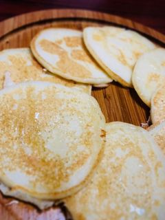 米粉 ヘルシーパンケーキ 卵乳なし qc-レシピのメイン写真