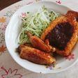 卵巾着の照り焼き(手羽中も)