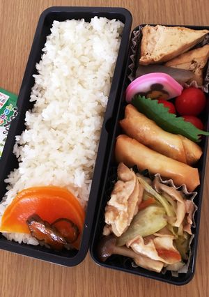 2018／9／19お弁当-レシピのメイン写真