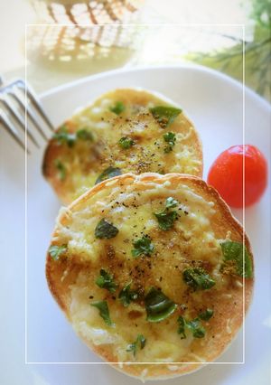 どこか懐かし♡ カレーチーズトースト-レシピのメイン写真
