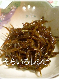 兵庫の春の味☆いかなごのくぎ煮-レシピのメイン写真