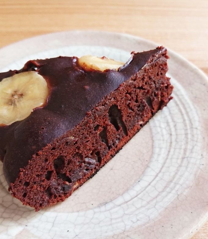 濃厚ふんわり♪マクロビチョコバナナケーキ by ♥️MIRIA