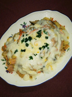 鶏もも肉とゆで卵のグラタン-レシピのメイン写真