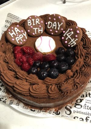 ☆BIRTHDAY生チョコケーキ☆-レシピのメイン写真