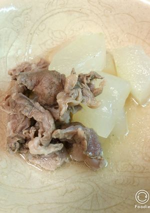 山椒で！牛すじと冬瓜の清湯煮込み-レシピのメイン写真