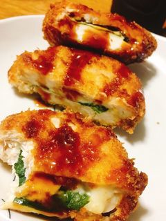 ささみのしそチーズフライ-レシピのメイン写真