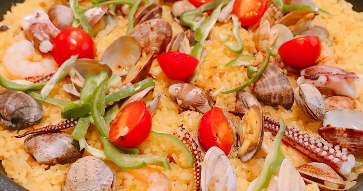 ありかも風もちもちかんたんパエリア だよ by ありかもありかな