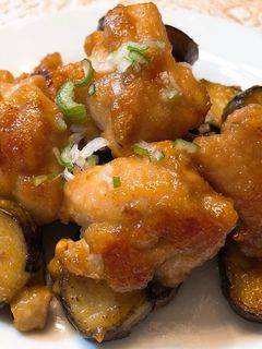 茄子と鶏肉の味噌田楽-レシピのメイン写真