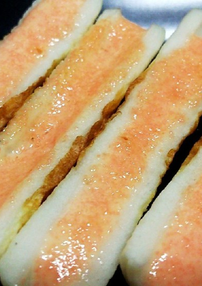 ちくわの明太マヨ焼き-レシピのメイン写真