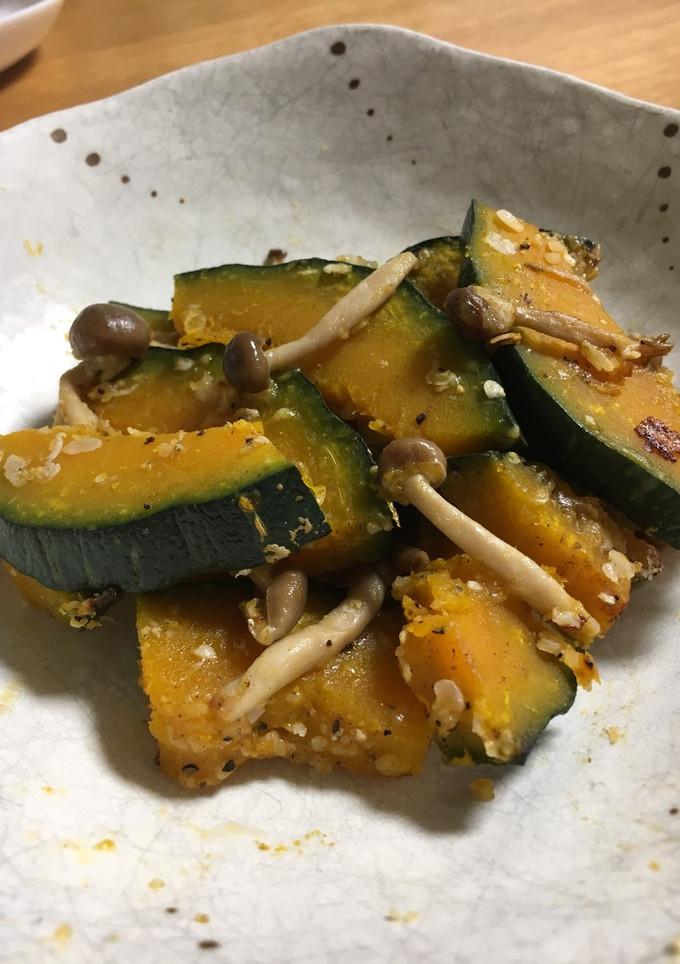 かぼちゃときのこの塩麹炒め-レシピのメイン写真