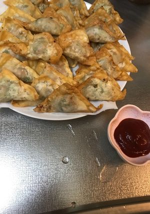 青じそ入り揚げワンタン-レシピのメイン写真