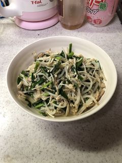 もやしとニラの炒め物-レシピのメイン写真