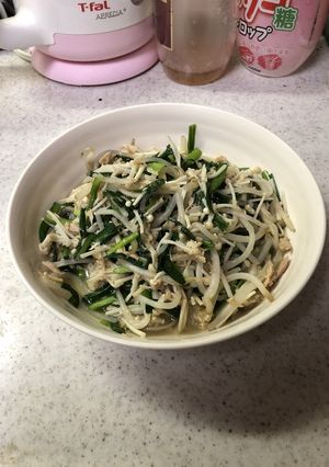 もやしとニラの炒め物-レシピのメイン写真