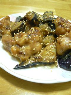 鶏肉となすの中華みそ炒め-レシピのメイン写真
