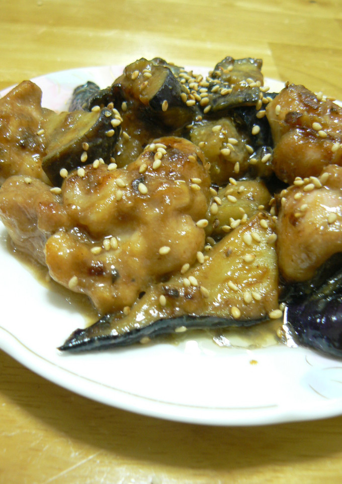 鶏肉となすの中華みそ炒め-レシピのメイン写真