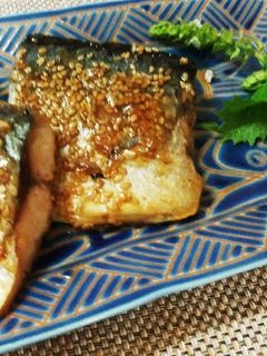 ☆塩サバのゴマ照り焼き☆-レシピのメイン写真