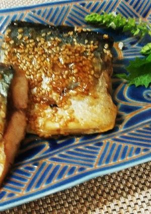 ☆塩サバのゴマ照り焼き☆-レシピのメイン写真