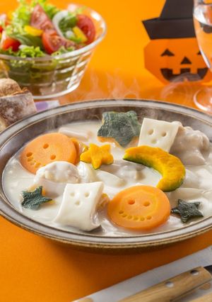 ハロウィーンパンプキンシチュー-レシピのメイン写真