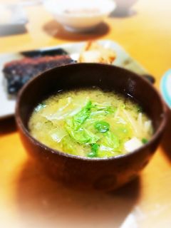 レタスの味噌汁-レシピのメイン写真