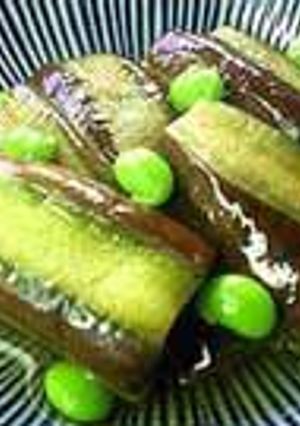 煮なすの枝豆添え-レシピのメイン写真