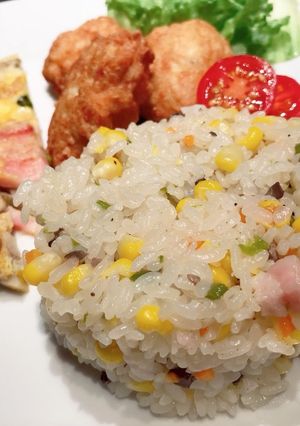 とうもろこしの簡単ピラフ♪-レシピのメイン写真