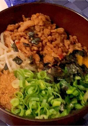 名古屋名物！台湾まぜそばを自宅で！-レシピのメイン写真