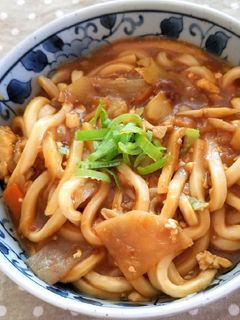 豚汁カレーの煮込みうどん-レシピのメイン写真