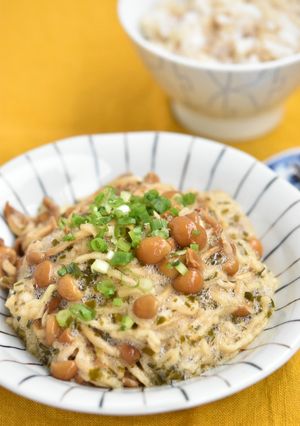 がごめ昆布きざみとなめこのわさび和え-レシピのメイン写真