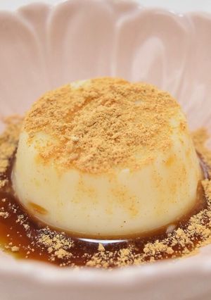 簡単くず餅プリン-レシピのメイン写真