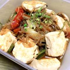 ほぼ白滝！ヘルシーすき焼き風炒め煮-レシピのメイン写真