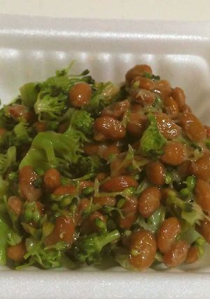 納豆のかさまし（ブロッコリー編）-レシピのメイン写真