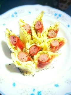 ♡ウインナーの生春巻き♡-レシピのメイン写真