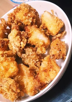 二刀流唐揚げ♪~ムネモモ仲良く美味しく~-レシピのメイン写真