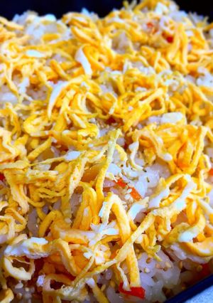 電子レンジで簡単*錦糸卵-レシピのメイン写真
