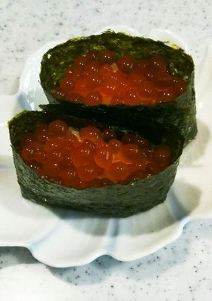 イクラの軍艦巻き-レシピのメイン写真