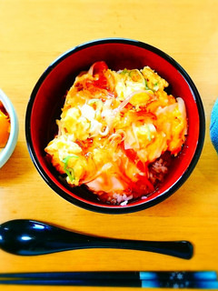 カニカマで作る中華かに玉丼-レシピのメイン写真