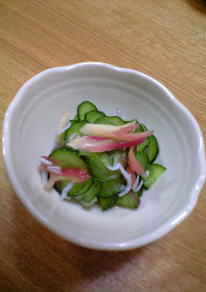 甘酢漬けで簡単！みょうがの酢の物-レシピのメイン写真
